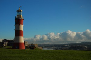 lighthouse in a sunny day